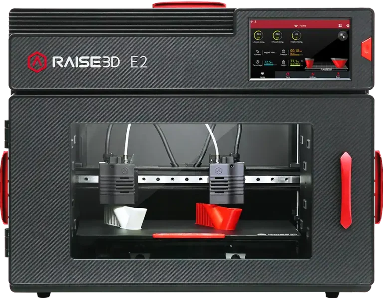 Raise3d e2 stampante 3d fdm 3dcut